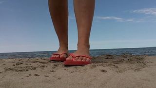 Пляжные ступни