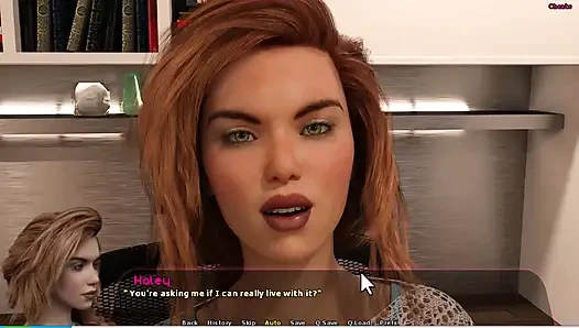 Haley Story #14 - Adriana and Haley had a sexy moment at the swimming pool...Johannes fucked Adriana.