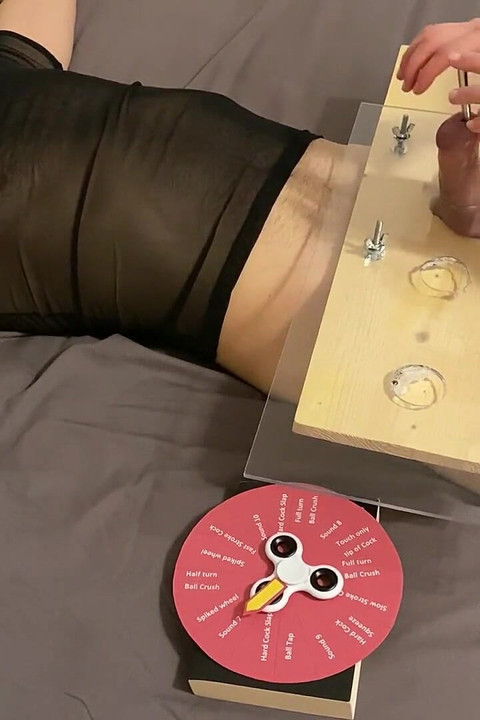 Roda kekayaan #1 - CBT - orgasme dan stimulasi selepas orgasme