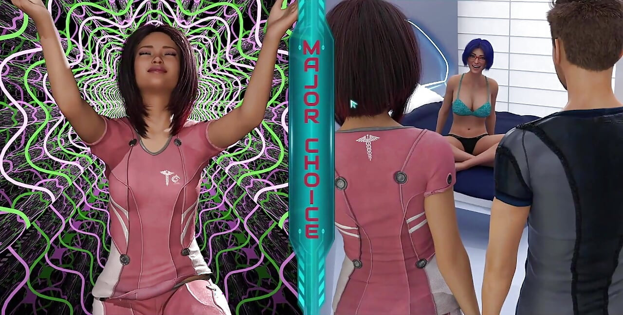 Stranded in Space - Picking a Girl to Have Threesome with Girl Next Door