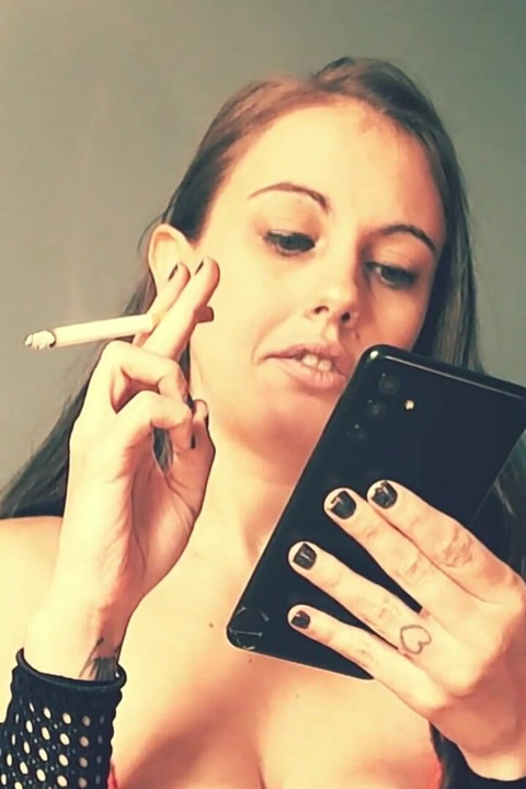 Natural Smoking POV Cigarettes - Smoke Break, Snap Inhales, Sexy Smoking.