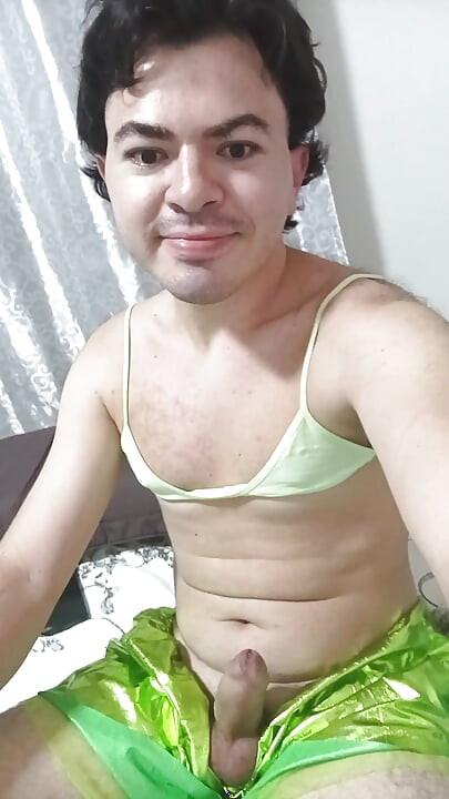 Gay femboy brazilian bikini