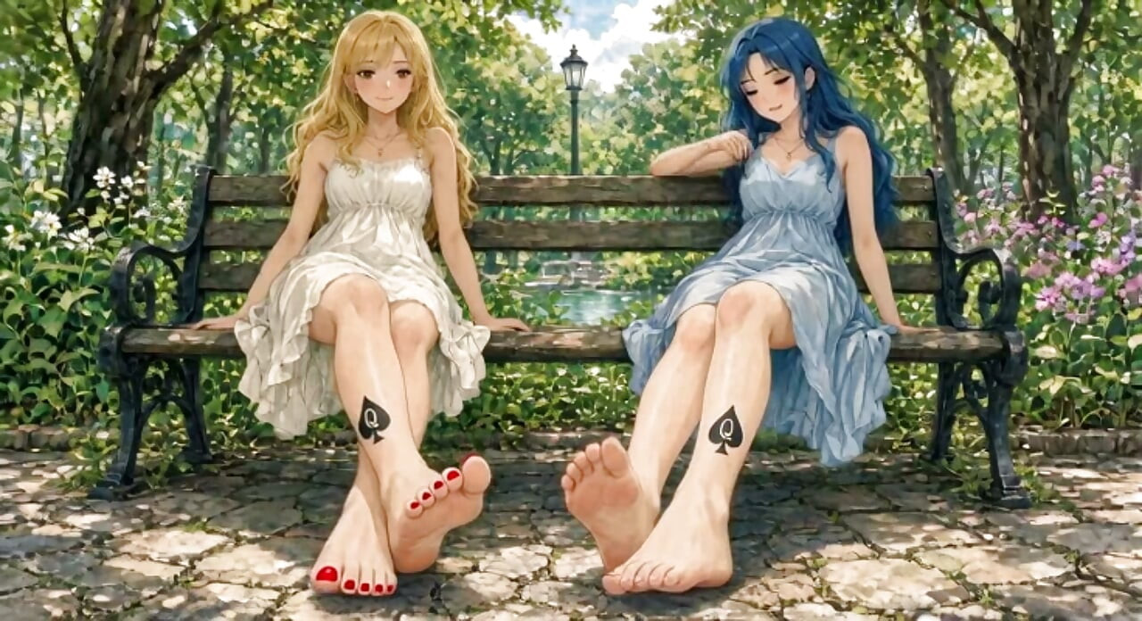 Queen of Spades Tattoo and Feet - Anime Compilation (Erotic AI Arts)