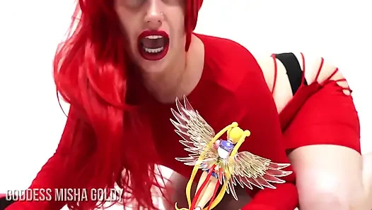 Великанесса Kaolinite унижает и уничтожает тебя босиком!