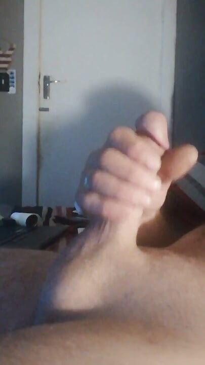 Playing with myself watching porn while my roommate could hear