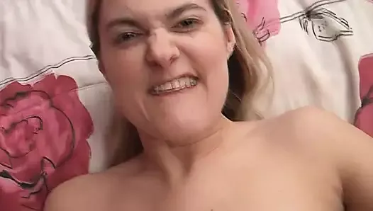 hot blonde has the hottest sex she's ever had