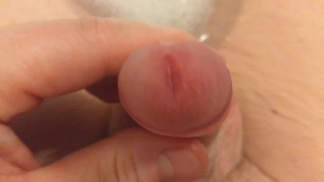 tiny dick masturbated