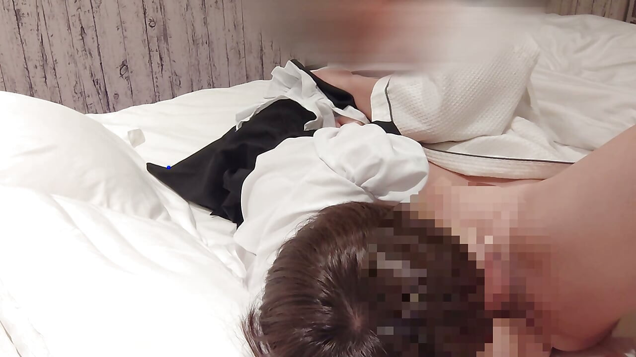 If You Creampie Me in Cowgirl Position, Semen Will Drip From My Pussy. Semen Is Seduced by a Cute Maid Uniform. Amateur 69