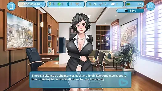 Cinta & seks basis kedua: sekretaris asia dengan toket besar pengen dicambuk ep 15