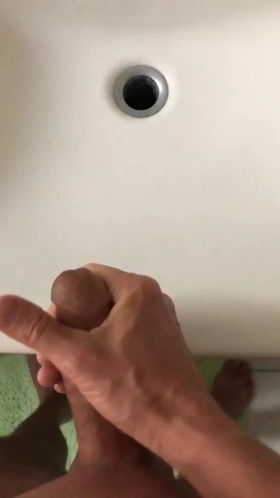 David Gentner from Hamburg cums in restroom