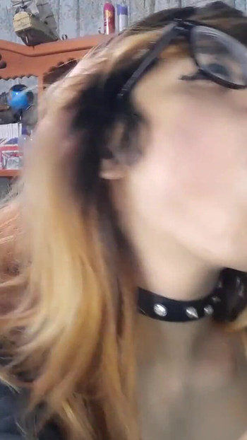 Memorable moment from "Trans slut give a deepthroat to bully's cock"
