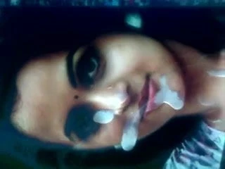 cum on cute bhavana