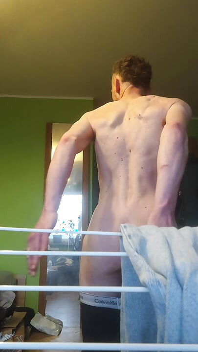 Polish boy striptease amateur