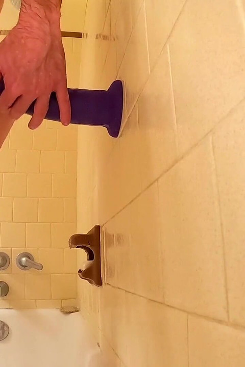 Bathroom Dildo Fun.