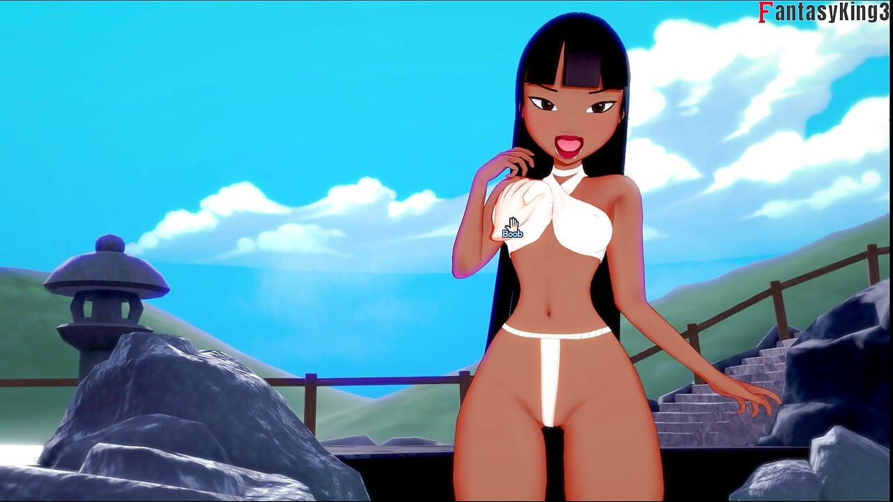 Chel hot deepthroat in the hot springs - El Dorado