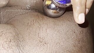 Desi Gay playing with Anal Toys and spreading his butthole