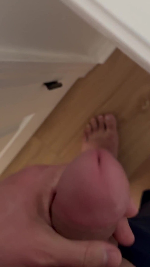 Wife Downstairs - Cuck cums, dont get caught! | Clip 1