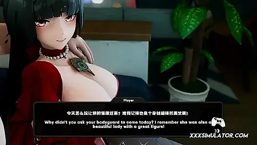 Сливочная кульминация взрывается после траха сисек и страстной скачки киски с полным звуком