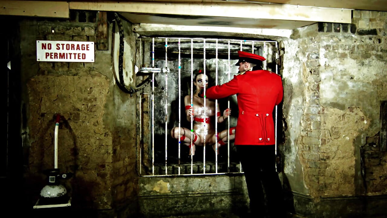 Big boobde French BDSM whore fucked hard in the dungeon