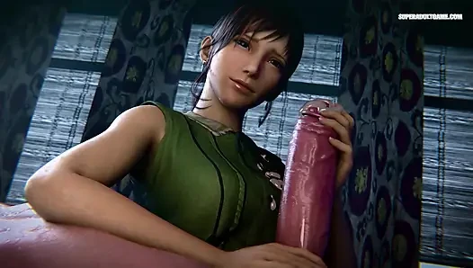 Skinny Asian 3D Character Penetrated By A Thick Cock - 3D Animation