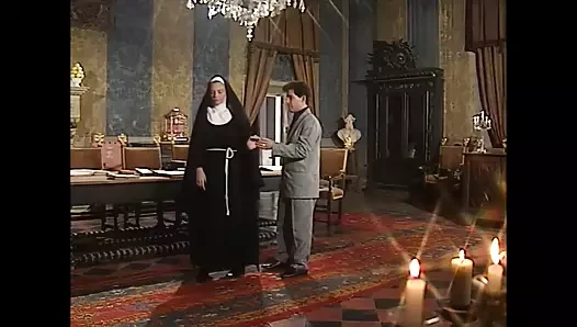 French nun gets fucked in the ass, upscaled to 4K