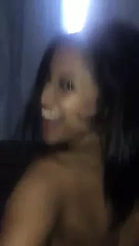 Black Brazilian Babe Being Sodomized With a Smile