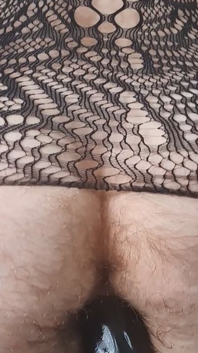 Fluid Daddy feeling Sutty Wearing Fishnets