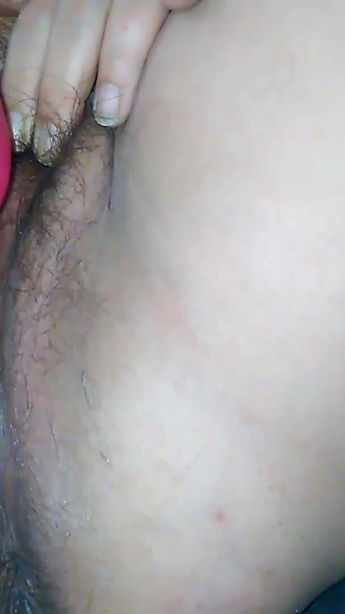 Horny hairy milf jerks off BBW | Clip 1