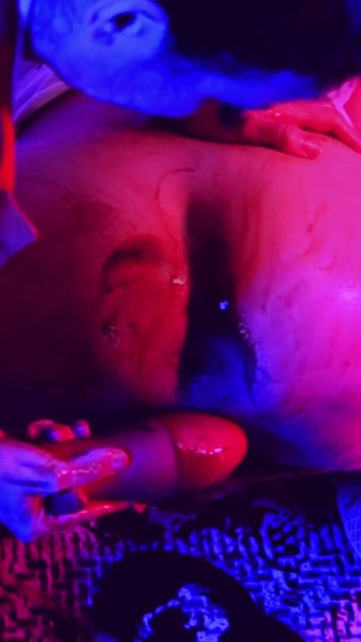 SISSY receives chocolate ENEMA ang a big BUTT PLUG before CUM | Clip 1