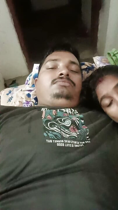 Big brother and stepsister Romance on her bed