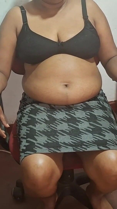 Slutty stepmother at Home Office hottest video | Clip 2