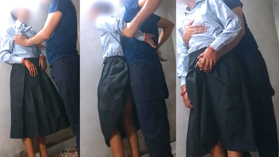 Step brother caught his step sister alone and take advantage.teenager enters her stepbrother's room to have sex after school