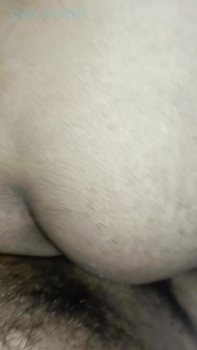 Ass pussy fucking big sister started screaming for putting the whole cock in the ass Hindi audio doggy style.