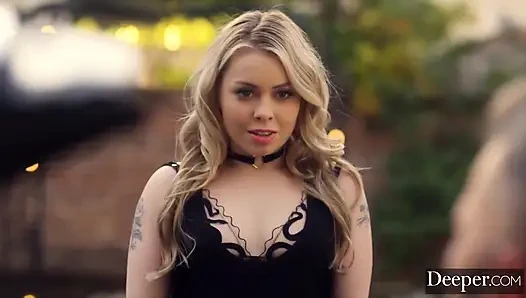 Deeper. Bored Haley Seeks the Thrill of a Stranger's Cock