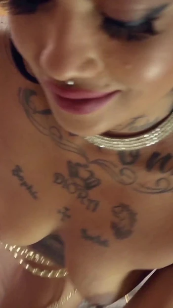 Emotional moment from "GERMAN SCOUT - BROWN INK MODEL BIBI DIAMOND FUCK AT PICKUP"