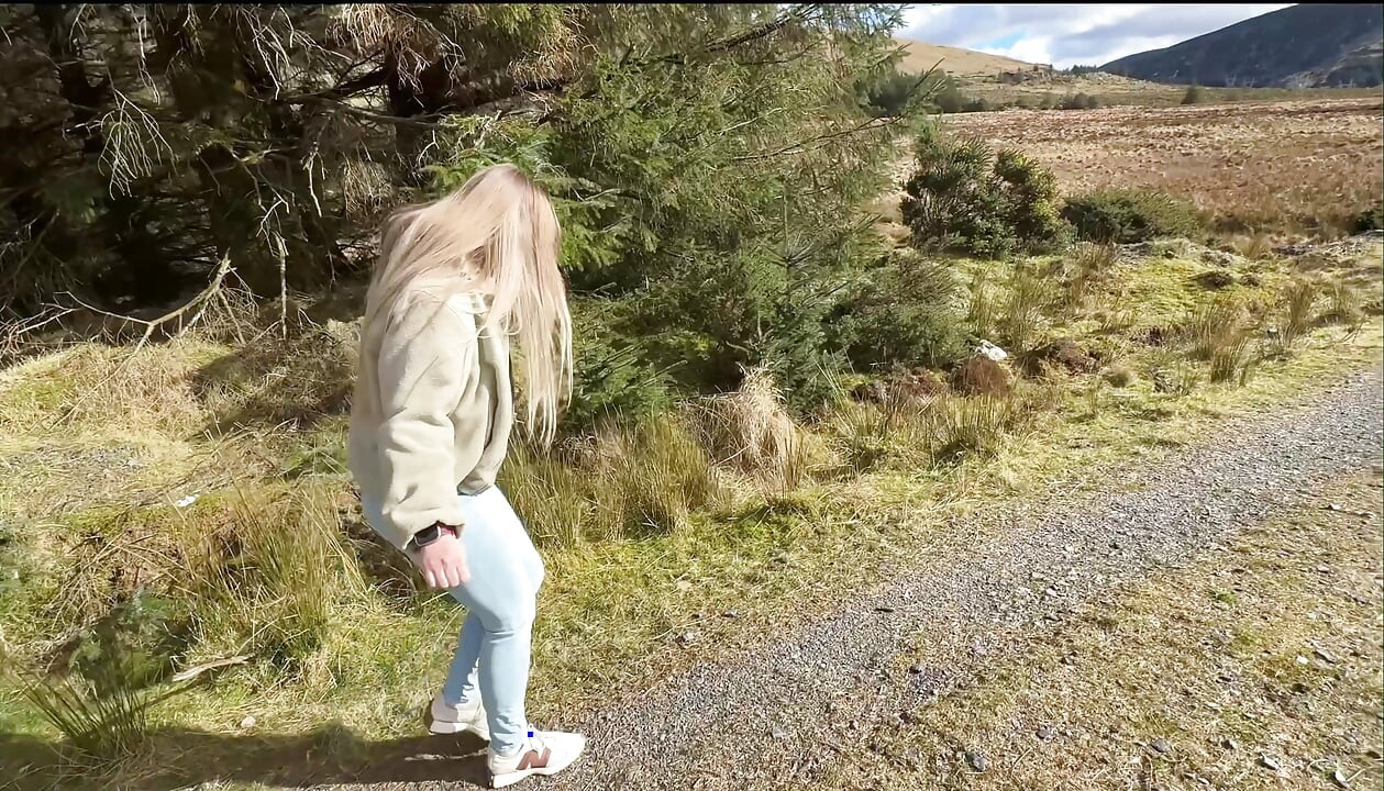 Emergency While Walking on the Public Trail but Had to Wet My Jeans