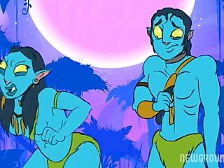 Heißer Na&#39;vi-Sex - Animations-Avatar