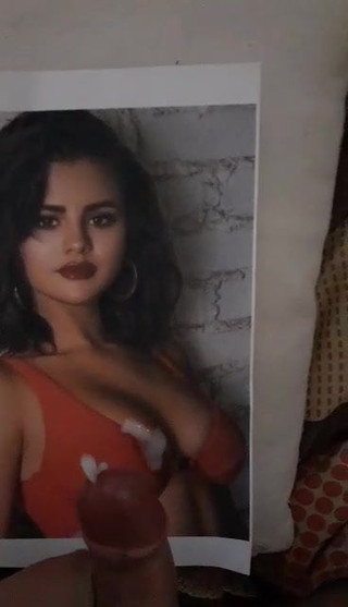 Selena Gomez Cum Tribute