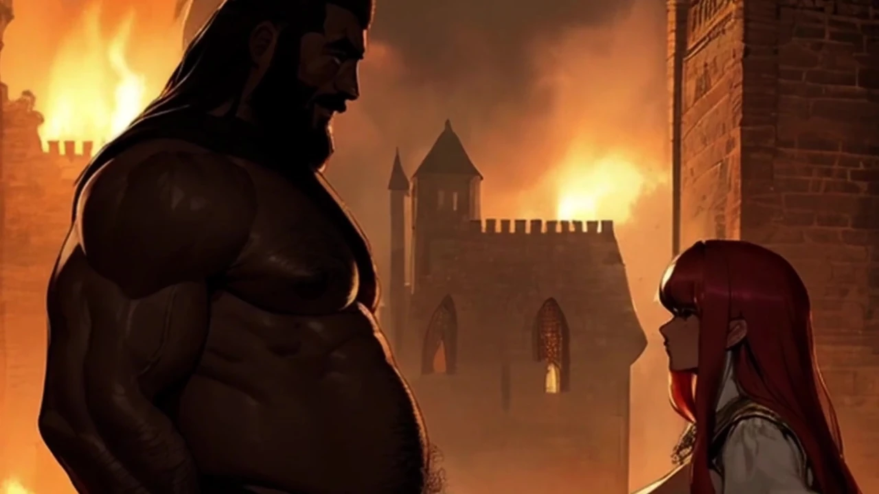 Big Black Warriors Ravage European Maidens