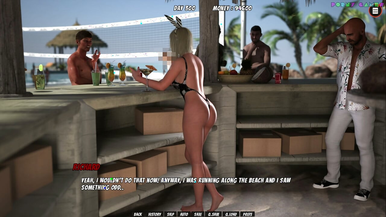 Lisa Total Investigation! by Dragofinder Studio - Diry Sex on the Beach, Cleaning a Buttplug with the Tongue 47
