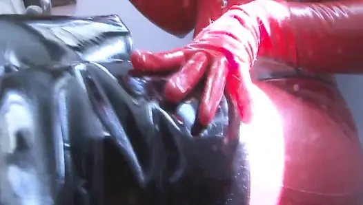 Latex Catsuit Ass and Pussy Service