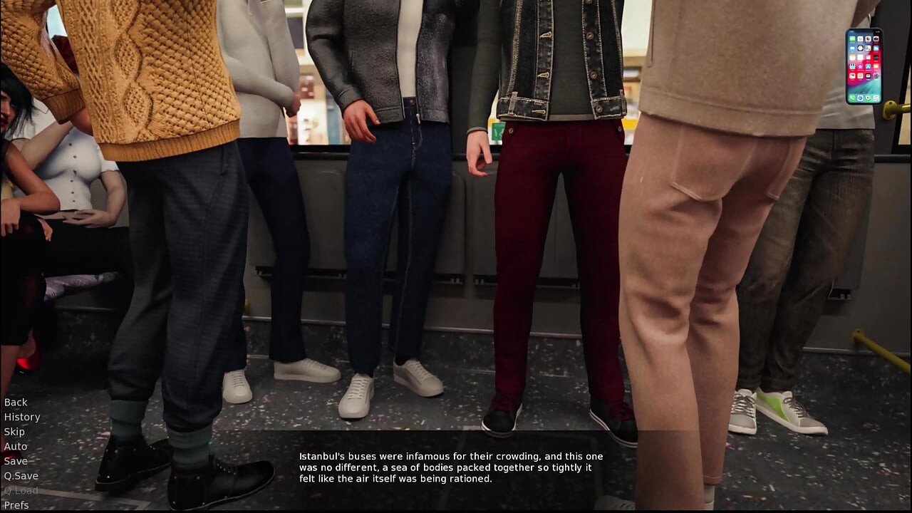 אסרה באיסטנבול 5 אסרה נדפקה על ידי גברים רבים בזמן שדיברה עם החבר שלה בלי לדעת