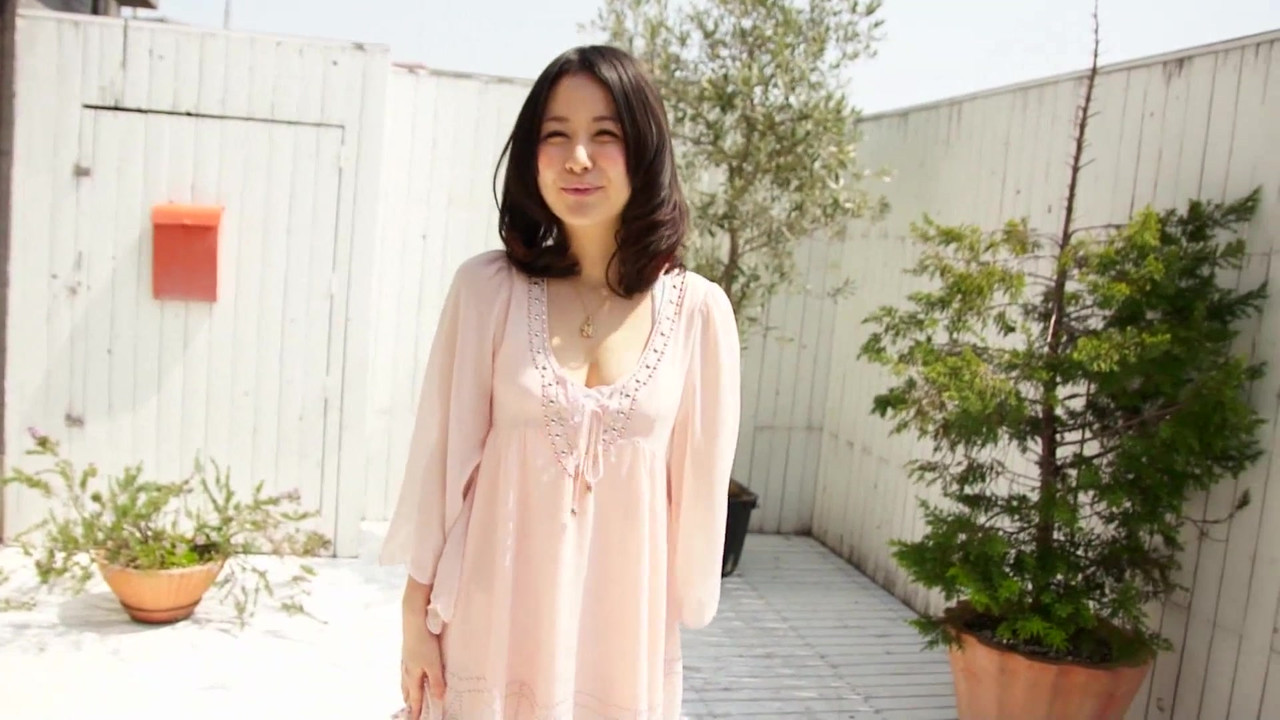 Home video of Japanese milf loving sex and making her first sex video that made her horny