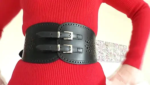 Ikat pinggang ketat lebar bagian 79 lady victoria valente