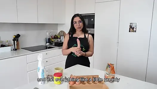 JOI CEI - COOK WITH ME AND CUM ON YOUR COOKIES