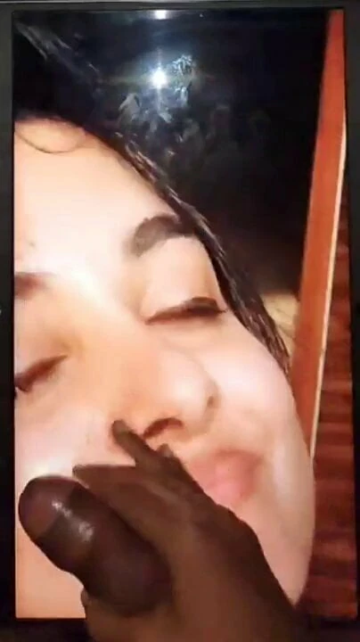 Hot Actress Nivetha Thomas busty bitch  desi cum tribute