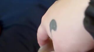 BBW solo masturbation