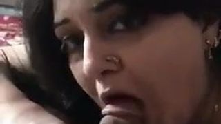 Indian wife sucking