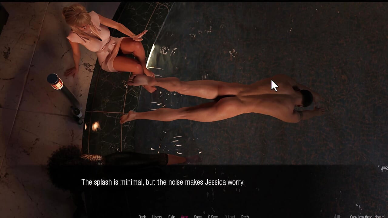 Jessica O'Neil #9 - Conner watched Jessica and Shani enjoy each other in the pool