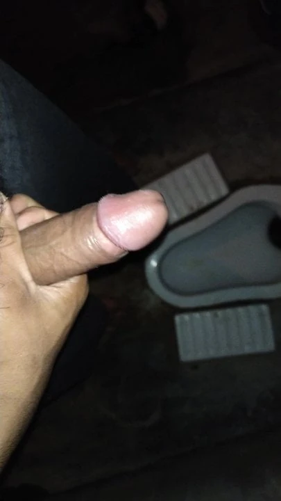 Masturbation in bathroom